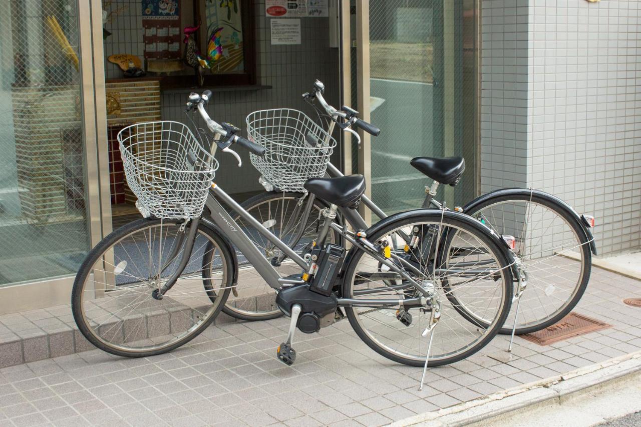 Appartement Cozy House 402 Free Wifi A Rented Electric Bicycle à Kyoto Extérieur photo